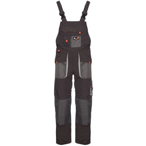 PANTALONES DE TRABAJO GLADIATOR 176A/90 MONO GRIS (1/5)