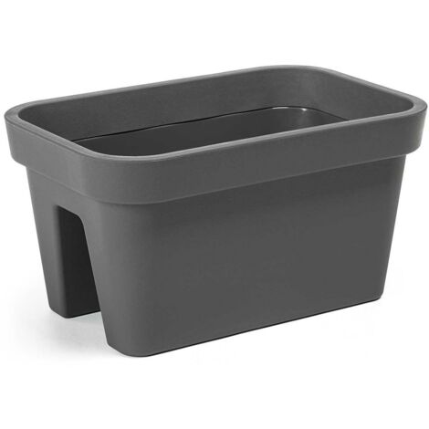 Maceta balaustrada Lys antracita 45 cm (1/3)