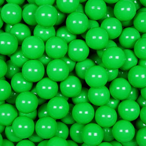 Pelotas de juguete ø7cm 500uds verdes