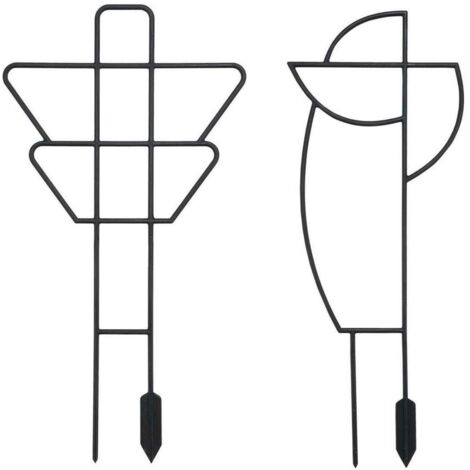 Soportes geométricos para plantas, 2 uds. (1/5)