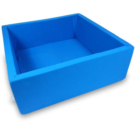 Piscina seca 110x110x40cm azul sin bolas