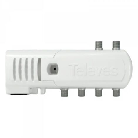 Amplificador doméstico Televes 1/4+TV ref. 552320 k.48