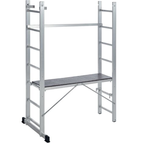Andamio de escalera de aluminio ecológico 2x6 - BR-10-1006 (1/5)