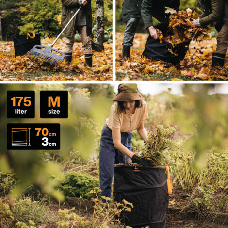 CESTA DE JARDÍN ERGO POPUP M 175L - FS-1028372 (1/9)