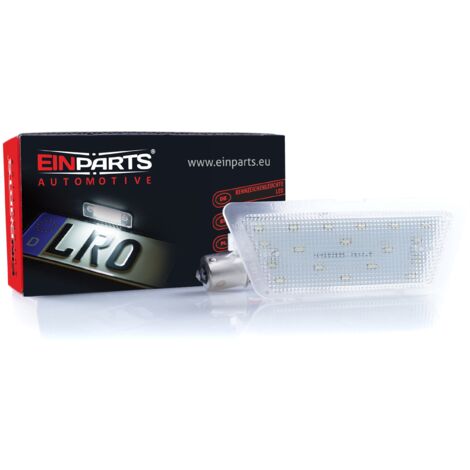 Luz de matrícula LED 6000K blanco frío 12V CANBUS para Opel Astra G HTB 1998-2009