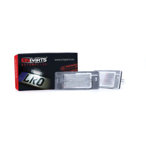 Luces LED para matrícula, 6000 K, blanco frío, 12 V, CANBUS, para Opel Vectra C Kombi (2002-2008) (1/5)