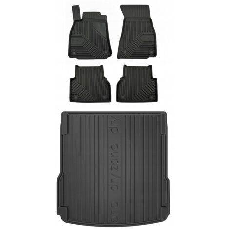 SET 77 Alfombrillas de goma y alfombrilla AUDI A6 C8 Estate desde 2018 (1/5)