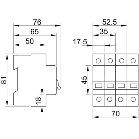 A9S61232 - Interruptor en carga iSW 2P 230V 32A con piloto luminoso