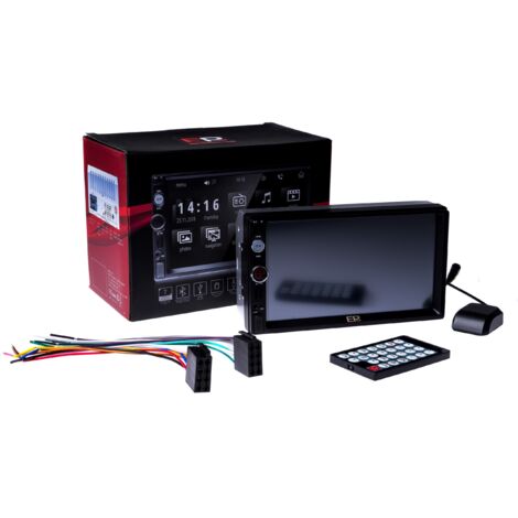 Radio para coche de 7" con Bluetooth, GPS y PhoneLink - Pantalla táctil