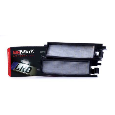 Luces LED para matrícula, 6000 K, blanco frío, 12 V, CANBUS, para Toyota Auris II, Toyota RAV4 III y Toyota Yaris (1999-2005) (1/4)