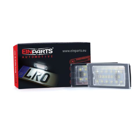 Luces LED para matrícula, 6000 K, blanco frío, 12 V, CANBUS, para BMW Serie 3 E46 Coupé (1998-2003) y E46 M3 (1998-2003)
