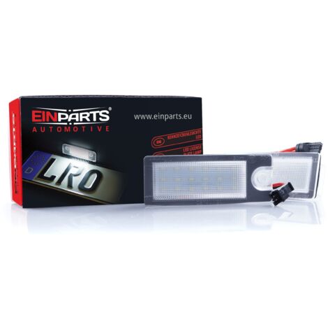 Luces LED para matrícula, 6000 K, blanco frío, 12 V, CANBUS, para Volvo S80, V70 II, XC70, XC90 (1/4)