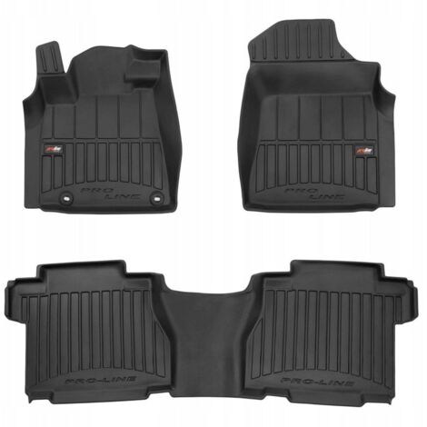 TOYOTA TUNDRA CrewMax 2010-2015 ALFOMBRAS DE GOMA Y TAPETES DE PUERTA 3D PARA MALETERO (1/5)