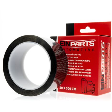Cinta protectora negra - CARBONO 5cm x 5m - protección duradera del coche contra arañazos (1/5)
