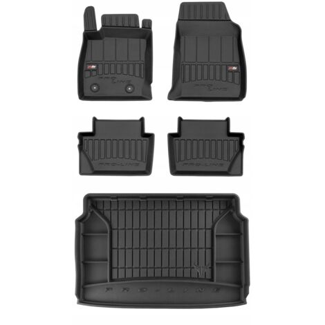 Kit 3D de alfombrillas y tapetes de goma para Ford EcoSport II 2017-2022