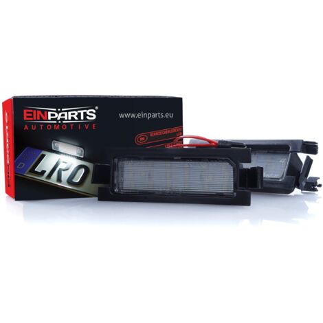 Luces LED para matrícula, 6000 K, blanco frío, 12 V, CANBUS, para Hyundai I30 II (2012-2014) (1/4)