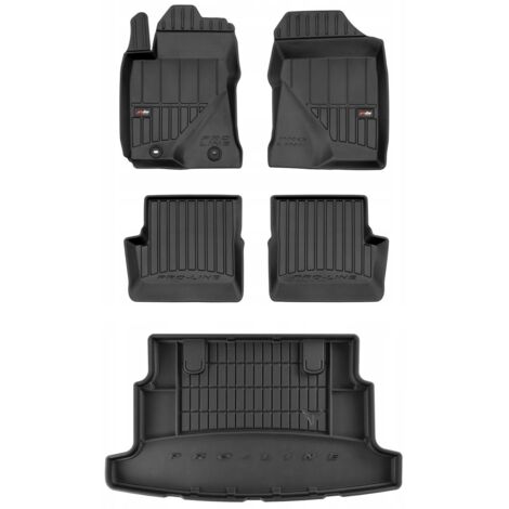 SET Alfombrillas de goma 3D Toyota Corolla 9 E120 HB 2002-2007 (1/5)
