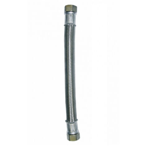 Manguera trenzada de acero 3/4" GW longitud 80 cm (1/3)