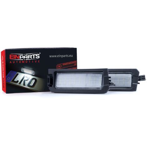 Luces LED para matrícula, 6000 K, blanco frío, 12 V, CANBUS para Hyundai Kia (1/5)
