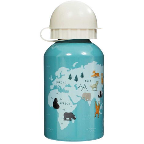 ANIMALES EN PELIGRO DE EXTINCIÓN - Botella de agua metálica de 300 ml (1/3)