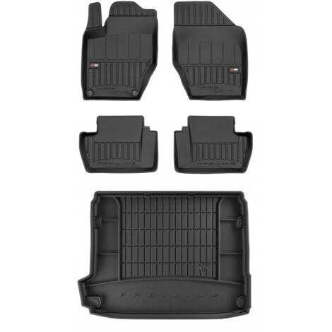 SET 3D Alfombrillas y tapete de goma Citroën C4 2 hatchback 2010-2018