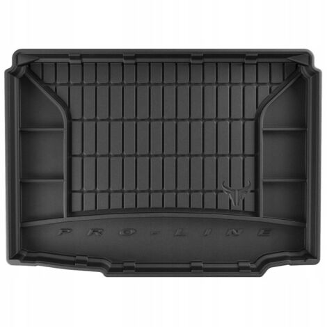 Alfombrilla de goma para maletero SKODA Fabia 2 Hatcback 2006-2014 TM