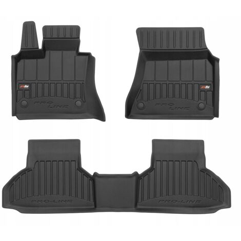 ALFOMBRAS Y FELPUDOS DE GOMA BMW X6 F16 de 2015-2019 3D TROUGH (1/5)