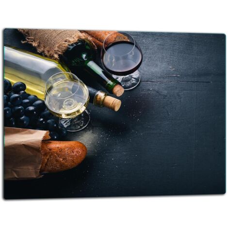 Tabla de cortar de cristal de 52x40 cm para cocina (1/5)