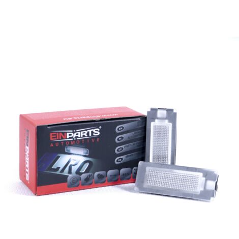 Luces LED para matrícula, 6000 K, blanco frío, 12 V, CANBUS, para Peugeot Boxer, Citroën Jumper, Fiat Ducato (1/5)