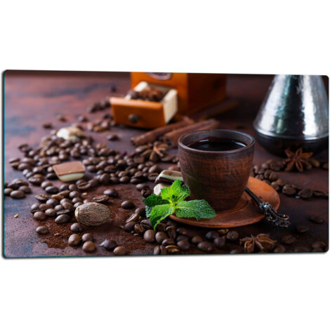 Tabla de cortar de vidrio de 52x30 cm para café (1/5)