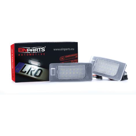 Luces LED para matrícula, 6000 K, blanco frío, 12 V, CANBUS, para Fiat 500X (1/5)