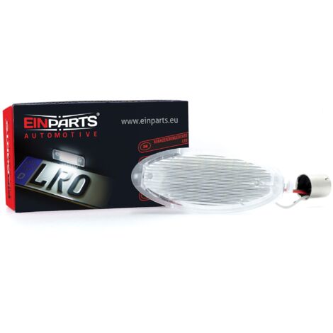 Lámpara de matrícula LED blanca fría de 6000 K, 12 V, CANBUS, para Opel Astra F FL, Astra G Bertone, Corsa B, Vectra B (1/4)