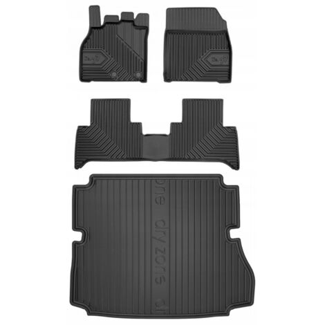 SET 77 Alfombrillas y moqueta Renault Grand Scenic 3 2009-2016 7 plazas con (1/5)