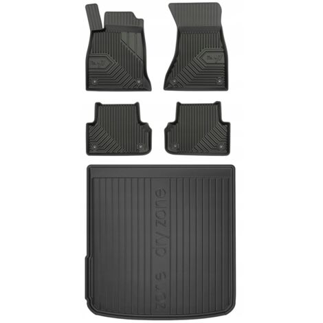 SET 77 Alfombrillas de goma y alfombrilla AUDI A4 Avant B9 Estate 2015-2023 (1/5)