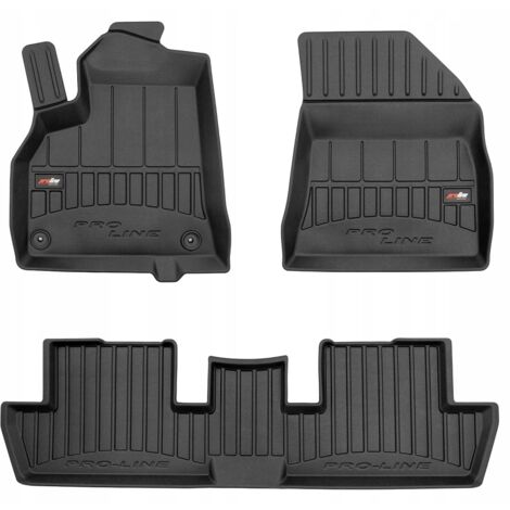 ALFOMBRAS Y FELPUDOS DE GOMA PEUGEOT 3008 1 2009-2016 3D TROUGH (1/5)