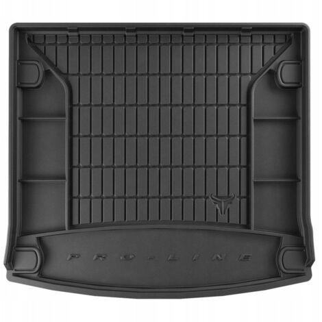 Alfombrilla de goma para maletero VW Touareg 3 desde 2018 TM bw (1/5)
