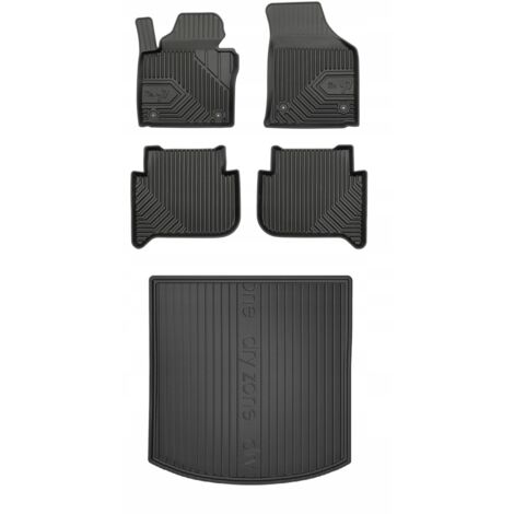 SET 77 Alfombrillas y moqueta VW Touran 1 2003-2010 5 plazas (1/5)