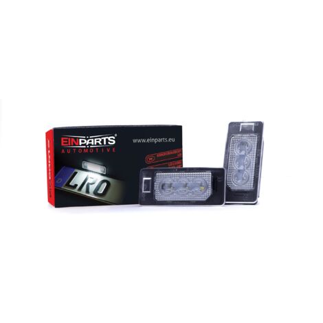Luces LED para matrícula de BMW, 6000 K, blanco frío, 12 V, CANBUS (1/4)