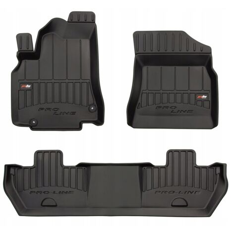 ALFOMBRAS Y FELPUDOS DE GOMA Citroën Berlingo 2 2008-2018 3D TROUGH (1/5)