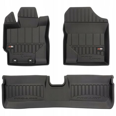 ALFOMBRAS Y FELPUDOS DE GOMA TOYOTA Yaris 3 2011-2020 3D TROUGH (1/5)