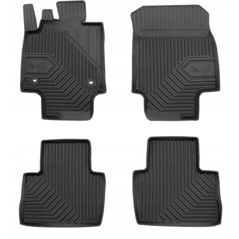 ALFOMBRAS DE GOMA TOYOTA RAV4 5 desde 2018 - sin híbrido CANALETA 77 (1/5)