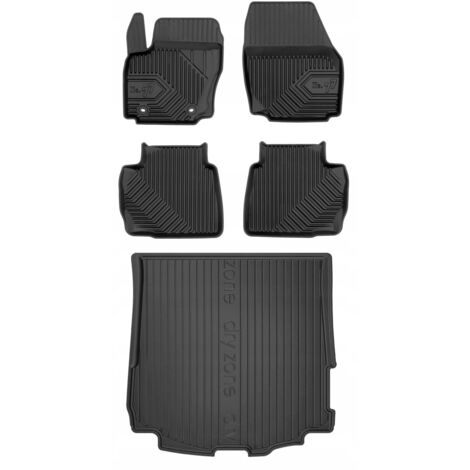 SET 77 Alfombrillas y moqueta Ford Mondeo Mk4 Familiar 2007-2012 25,5cm (1/5)