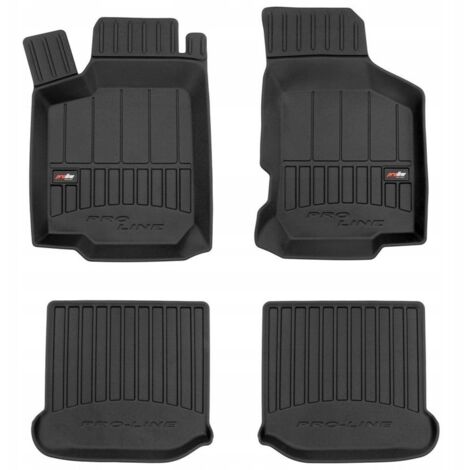 ALFOMBRAS Y FELPUDOS DE GOMA SKODA Octavia 1 1996-2010 3D TROUGH