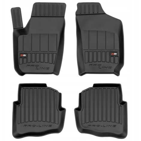ALFOMBRAS Y FELPUDOS DE GOMA SKODA Fabia 1 1999-2008 3D TROUGH (1/5)