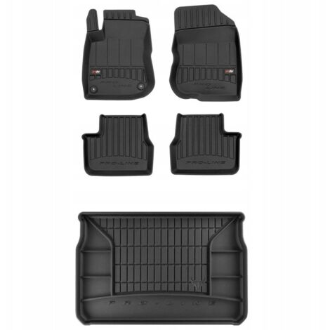 SET alfombrillas goma 3D Peugeot 208 1 HB 2012-2019 bs