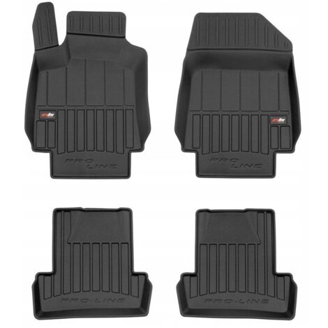 ALFOMBRAS, FELPUDOS, FELPUDOS DE GOMA, RENAULT CLIO 3 2005-2013, CANALETA 3D (1/5)