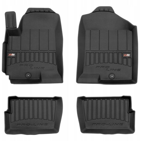 ALFOMBRAS Y FELPUDOS DE GOMA KIA SOUL 1 I 2008-2013 3D TROUGH (1/5)