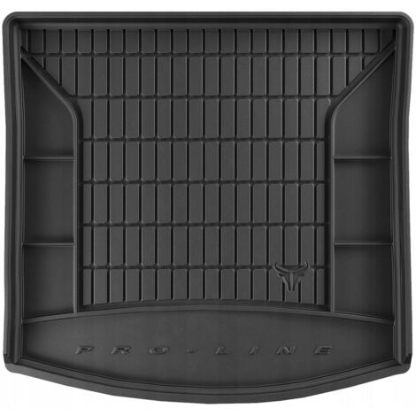 Alfombrilla de goma para maletero VW Touran 1 2003-2010 TM 7 personas (1/5)