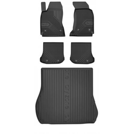 SET 77 Alfombrillas de goma y alfombrilla AUDI A4 B5 Familiar 1994-2001 (1/5)