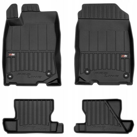 ALFOMBRAS Y FELPUDOS DE GOMA HONDA CR-Z 2010-2016 3D TROUGH (1/5)